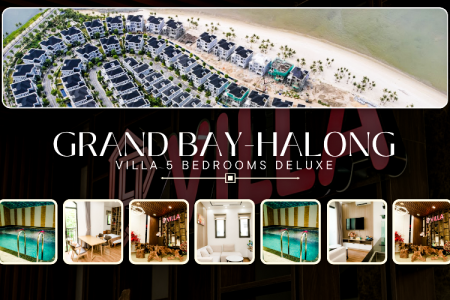 Villa Bãi Cháy 5 PN  Và 1 Áp Mái  Grand Bay - Hạ Long PQ