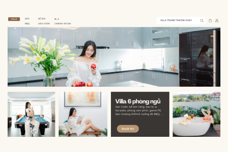 Villa Hạ Long 6 PN Leo - Trung Tâm Bãi Cháy 