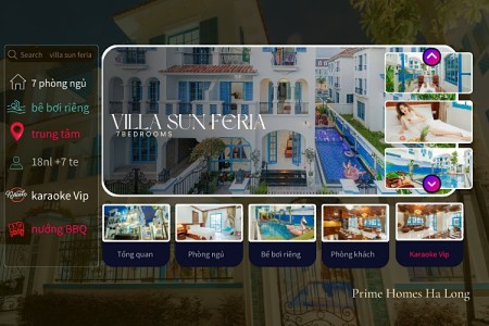 Villa Hạ Long 7 PN Sun Feria - Bãi Cháy - M633