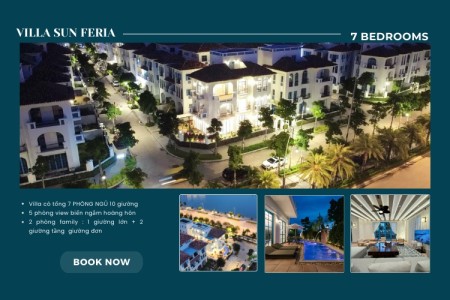 Villa Hạ Long Mặt Biển  7 PN Sun Feria - Bãi Cháy C633 Villa Hạ Long Mặt Biển  7 PN Sun Feria - Bãi Cháy C633